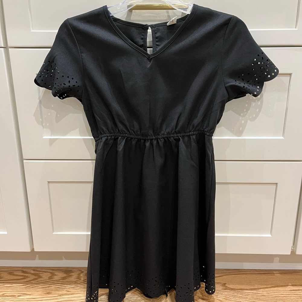 Shein black dress